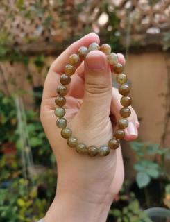 🌸新疆和田玉糖青花手串💎
