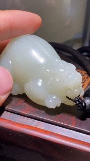 非常亲民的和田玉籽料貔貅,你知道它的作用吗?